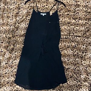 Naked Zebra Black Sun dress small